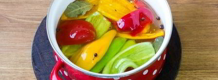 перец маринованный в масле. Шаг 10