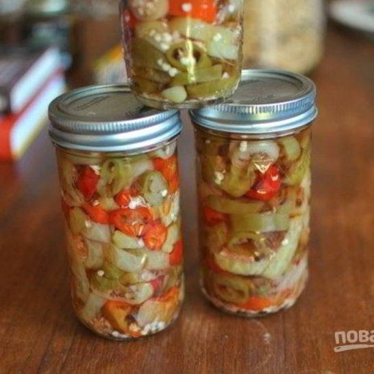 Рецепт перца острого маринованного