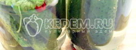 острые огурчики на зиму. Шаг 8