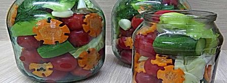 овощное ассорти на зиму. Шаг 4