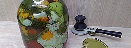 овощное ассорти на зиму. Шаг 8