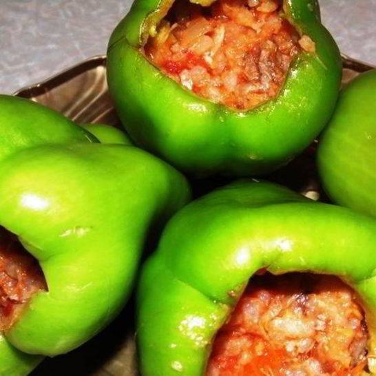 Рецепт перца на зиму, фаршированный мясом