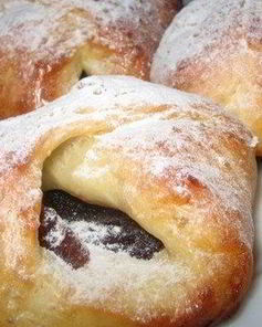 Булочки Подушечки с клубничным повидлом