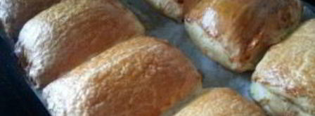 булочки с повидлом из дрожжевого теста. Шаг 8