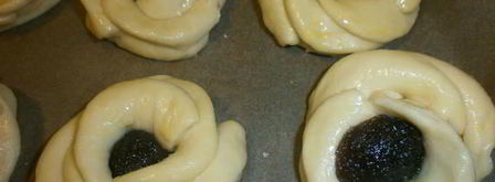 розочка-бутон с повидлом. Шаг 20