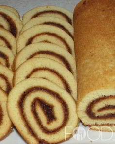 Рулет с повидлом