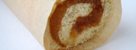 рулет с яблочным повидлом. Шаг 12