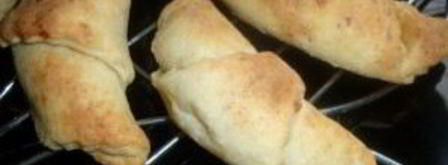 рулетики из творожного теста с повидлом. Шаг 8