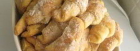 рулетики из творожного теста с повидлом. Шаг 9