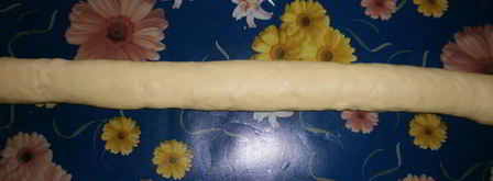 слойка с повидлом. Шаг 12