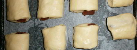 слойка с повидлом. Шаг 14