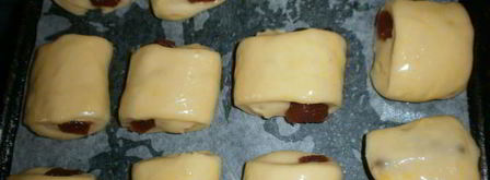 слойка с повидлом. Шаг 15