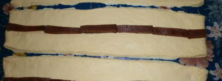 слойка с повидлом. Шаг 9