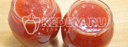 яблочное повидло с малиной. Шаг 10