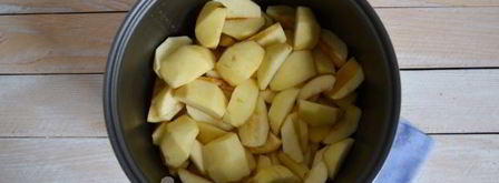 яблочное повидло в мультиварке на зиму. Шаг 6