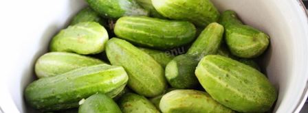 малосольные огурчики на минералке. Шаг 3