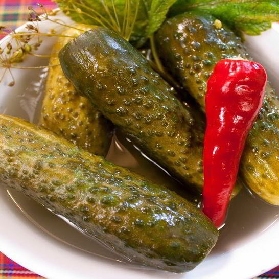 Рецепт малосольных огурцов по-абхазски