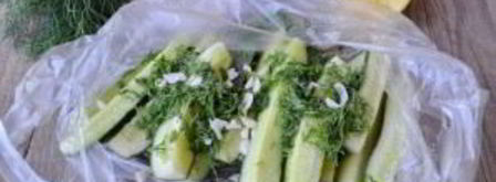 малосольные огурцы за 2 часа. Шаг 4