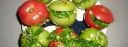 малосольные помидоры по-армянски с чесноком. Шаг 4