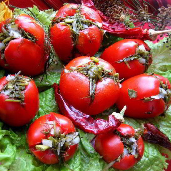 Рецепт малосольных помидоров суточных