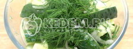 острые малосольные огурчики. Шаг 5