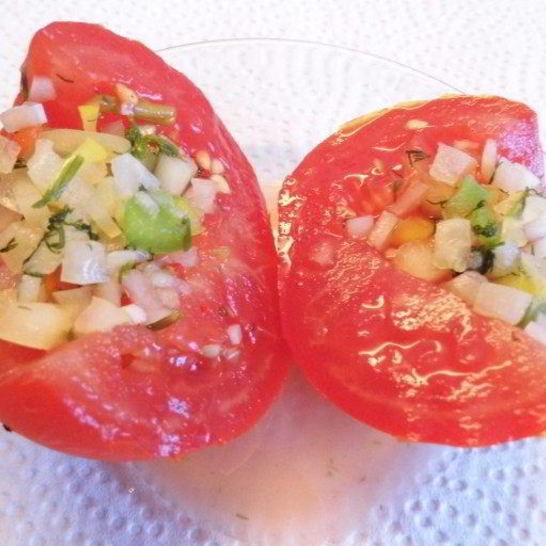 Рецепт помидоров малосольных сухим способом