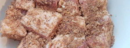 сало соленое со специями и чесноком. Шаг 6