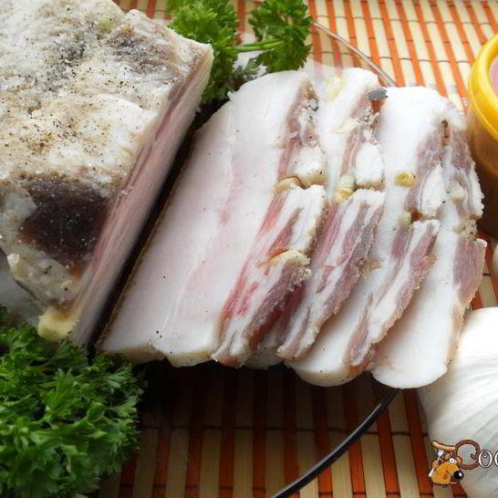 Рецепт сала соленого