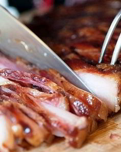 Сало в коптильне