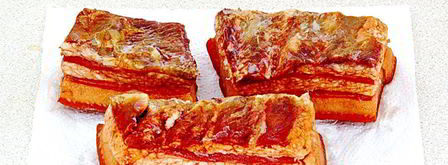 сало в луковой шелухе в мультиварке. Шаг 10