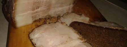 сало в луковой шелухе. Шаг 8