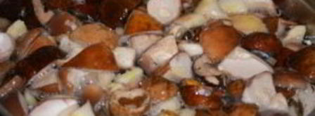 соленые белые грибы. Шаг 4