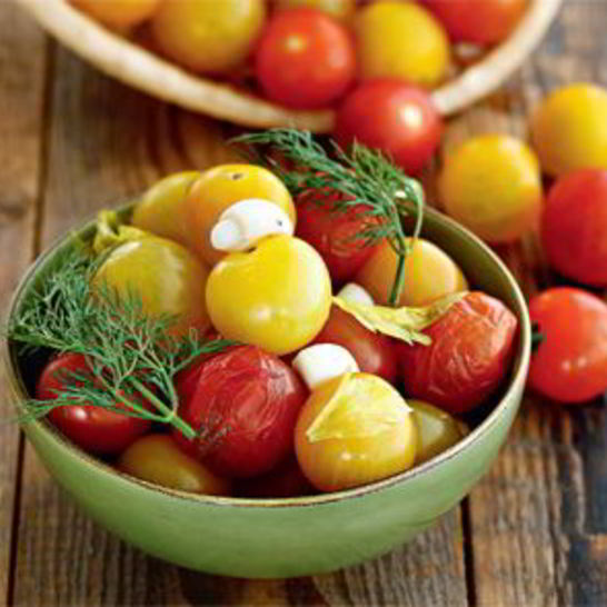 Рецепт соленых помидоров черри