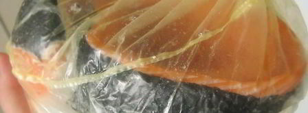 засоленный лосось. Шаг 3