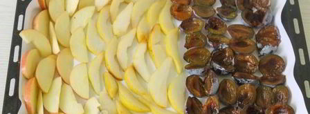 сухофрукты из яблок, груш и слив. Шаг 8