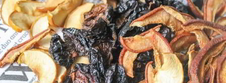 сухофрукты из яблок, груш и слив. Шаг 10