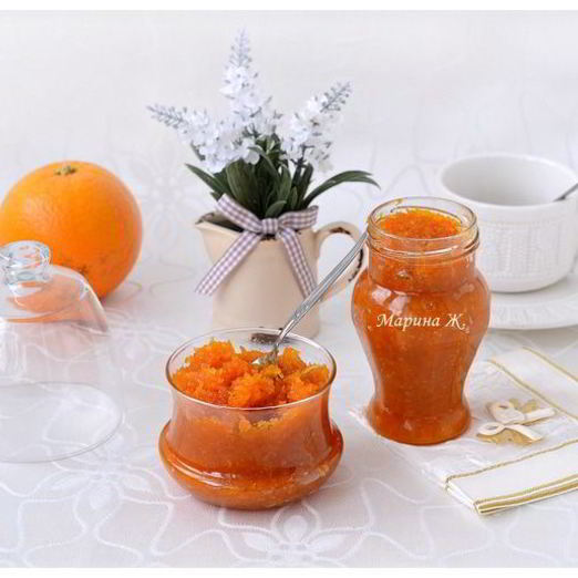 Морковно-цитрусовое варенье