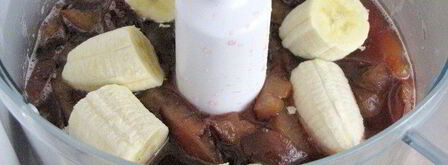 сливовое варенье с бананами и орехами. Шаг 4