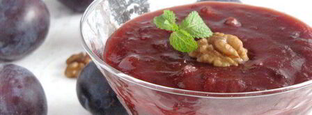 сливовое варенье с бананами и орехами. Шаг 8