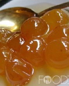 Варенье из белой черешни