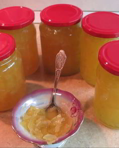 Варенье из кабачков с лимоном
