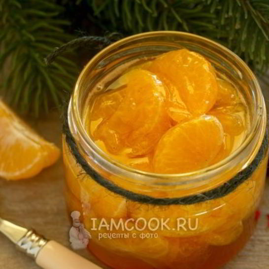 Рецепт варенья из мандаринов дольками