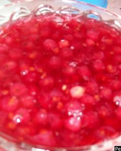 Варенье из смородины красной на сиропе