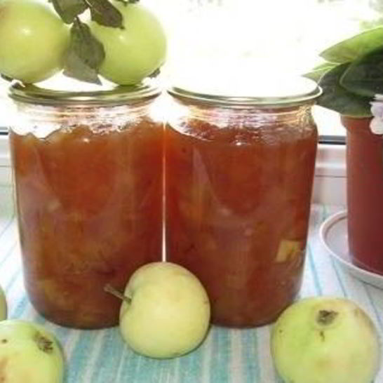 Рецепт варенья из яблок белый налив дольками