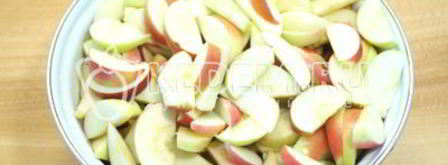 варенье из яблок дольками. Шаг 3