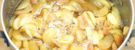 варенье из яблок дольками. Шаг 7