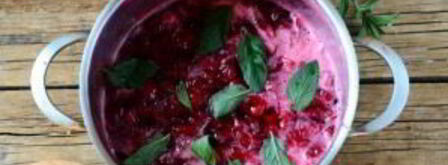 вишневое варенье с мятой. Шаг 5