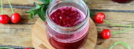 вишневое варенье с мятой. Шаг 7