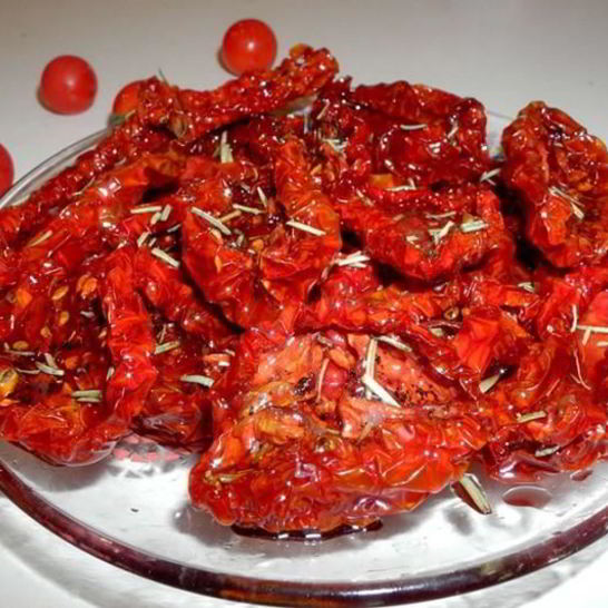 Рецепт вяленых помидоров с розмарином