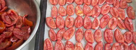 вяленые помидоры в духовке. Шаг 4